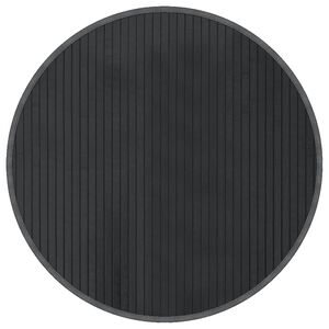 vidaXL kerek sz&uuml;rke bambusz szőnyeg 60 cm