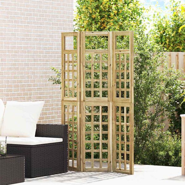 vidaXL Mag&aacute;nszf&eacute;ra K&eacute;pernyő M&eacute;z barna 121 x 180 cm T&ouml;m&ouml;r fenyőfa