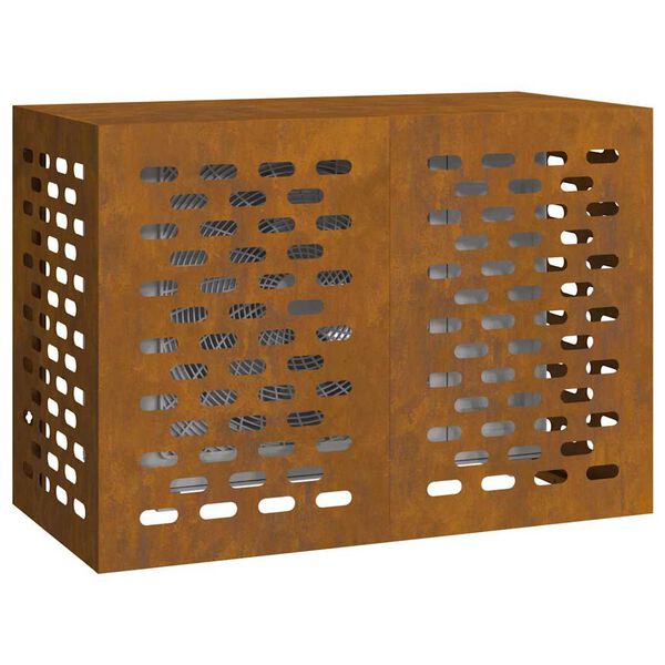 vidaXL Légkondicionáló Takaró Rozsdás 100 x 50 x 70 cm