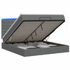 vidaXL &Oacute;ri&aacute;si &Aacute;gy Matrac &eacute;s LED vil&aacute;g&iacute;t&aacute;ssal S&ouml;t&eacute;tsz&uuml;rke 160 x 200 cm
