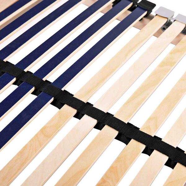 vidaXL Lécalap Barna 90 x 190 cm Tömör bükkfa