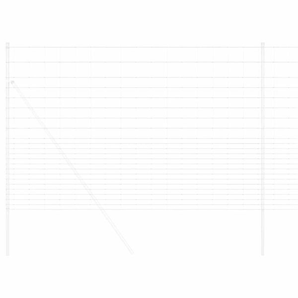 vidaXL Legelőker&iacute;t&eacute;s Ez&uuml;st 25 x 1,6 m Horganyzott ac&eacute;l