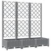 vidaXL vil&aacute;gossz&uuml;rke PP r&aacute;csos kerti &uuml;ltetől&aacute;da 120 x 40 x 121,5 cm