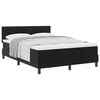 vidaXL Boxrug&oacute;s &aacute;gy fejt&aacute;ml&aacute;val Fekete 140 x 190 cm B&aacute;rsony