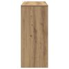 vidaXL kézműves tölgy színű szerelt fa tálalószekrény 102 x 33 x 75 cm