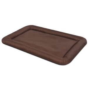 vidaXL XL m&eacute;retű barna kutyamatrac