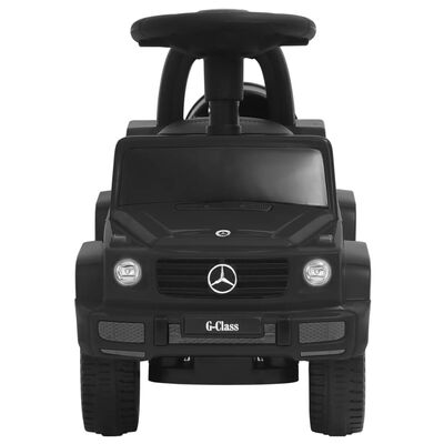 vidaXL fekete Mercedes-Benz G63 pedálos autó