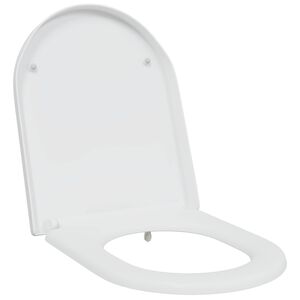 vidaXL WC &uuml;lőke Feh&eacute;r 49 x 36 x 4 cm Duroplast