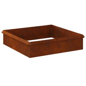 vidaXL Csiga ker&iacute;t&eacute;sek 8 pcs Rozsd&aacute;s Időj&aacute;r&aacute;s&aacute;ll&oacute; ac&eacute;l