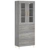 vidaXL sz&uuml;rke sonoma szerelt fa magasszekr&eacute;ny 69,5 x 34 x 180 cm