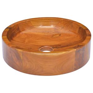 vidaXL t&ouml;m&ouml;r tikfa mosd&oacute;kagyl&oacute; 40 x 10 cm