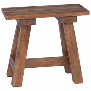 vidaXL pad Term&eacute;szetes 50,5 x 25 x 47,5 cm T&ouml;m&ouml;r mahag&oacute;ni fa