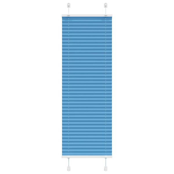 vidaXL plisz&iacute;rozott redőny k&eacute;k 45x100 cm sz&ouml;vetsz&eacute;less&eacute;g 44,4 cm