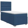 vidaXL Boxspring &aacute;gy matraccal fejt&aacute;ml&aacute;val K&eacute;k 100 x 200 cm Sz&ouml;vet