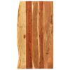 vidaXL t&ouml;m&ouml;r ak&aacute;cfa f&uuml;rdőszoba piperepolc 100x52x2,5 cm