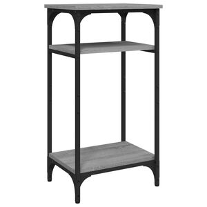 vidaXL sz&uuml;rke sonoma sz&iacute;nű szerelt fa kisasztal 40 x 30 x 75 cm