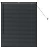 vidaXL Zsalug&aacute;ter Redőny&ouml;k Fekete 130 x 105 cm Alum&iacute;nium