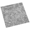 vidaXL Padl&oacute;deszk&aacute;k 5,11 m&sup2; 55 pcs PVC Sz&uuml;rke