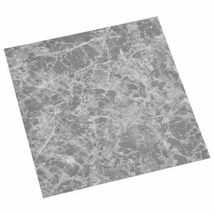 vidaXL Padl&oacute;deszk&aacute;k 5,11 m&sup2; 55 pcs PVC Sz&uuml;rke
