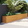 vidaXL Corten ac&eacute;l kerti magas&aacute;gy&aacute;s 578 x 50 x 69 cm