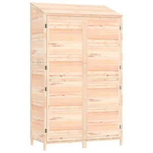 vidaXL t&ouml;m&ouml;r fenyőfa kerti f&eacute;szer 102x52x174,5 cm