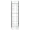 vidaXL íves horganyzott vas gabion kosár 100x50x160/180 cm
