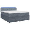 vidaXL Boxspring &aacute;gy matraccal S&ouml;t&eacute;tsz&uuml;rke 140 x 200 cm B&aacute;rsony