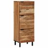 vidaXL Magasfi&uacute; polcokkal Barna 40 x 33 x 110 cm T&ouml;m&ouml;r Mang&oacute;f&aacute;t