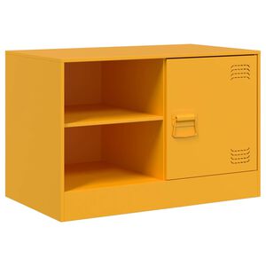 vidaXL must&aacute;rs&aacute;rga ac&eacute;l TV-szekr&eacute;ny 67 x 39 x 44 cm