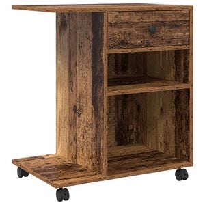 vidaXL Nyomtat&oacute;&aacute;llv&aacute;ny Antik Fa 60 x 40 x 68,5 cm Szerelt Fa
