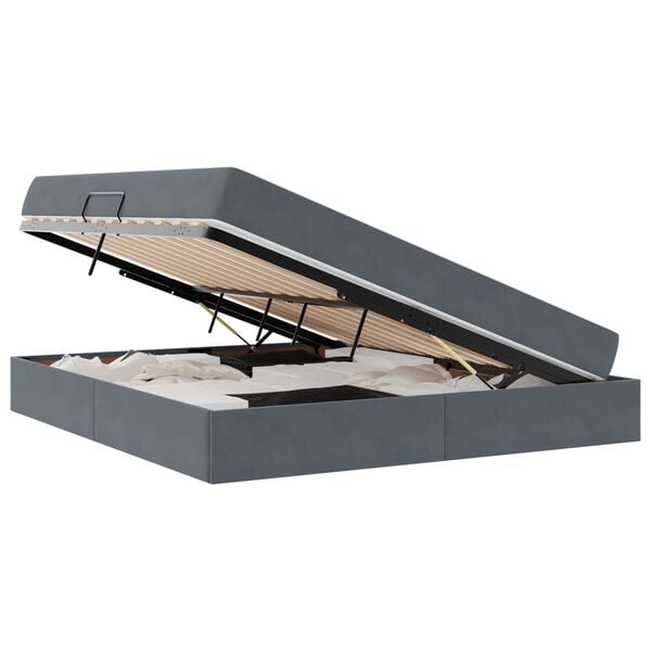 vidaXL &Aacute;gy t&aacute;rol&oacute;val &eacute;s matraccal S&ouml;t&eacute;tsz&uuml;rke 180 x 200 cm B&aacute;rsony