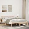 vidaXL t&ouml;m&ouml;r fenyőfa extra hossz&uacute; &aacute;gykeret matrac n&eacute;lk&uuml;l 140 x 210 cm