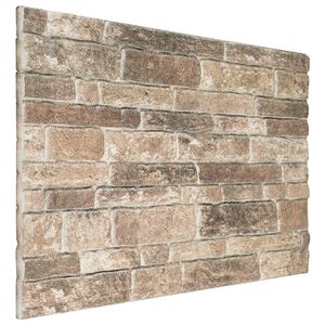vidaXL Fali panelek 10 db 100 x 50 cm Soksz&iacute;nű EPS Hab