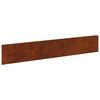 vidaXL Fűszeg&eacute;lyez&eacute;s 30 pcs 100 x 18 cm Ac&eacute;l Rozsd&aacute;s