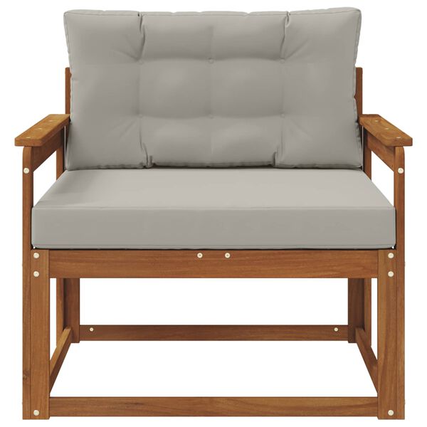 vidaXL K&uuml;lt&eacute;ri k&ouml;z&eacute;pső kanap&eacute; T&ouml;m&ouml;r Ak&aacute;cfa Term&eacute;szetes