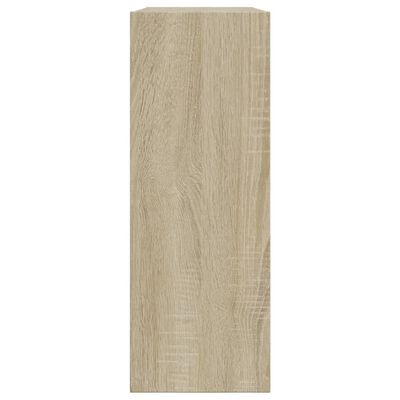 vidaXL sonoma-tölgy színű szerelt fa cipőszekrény 80 x 21 x 57 cm