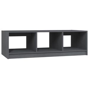 vidaXL t&ouml;m&ouml;r fenyőfa doh&aacute;nyz&oacute;asztal 110 x 50 x 34 cm
