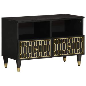 vidaXL t&ouml;m&ouml;r mang&oacute;fa TV-szekr&eacute;ny 70 x 33 x 46 cm