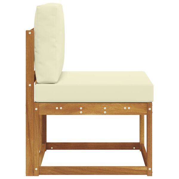 vidaXL K&uuml;lt&eacute;ri k&ouml;z&eacute;pső kanap&eacute; T&ouml;m&ouml;r Ak&aacute;cfa