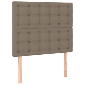 vidaXL b&eacute;zs sz&iacute;nű sz&ouml;vet fejt&aacute;mla 80x5x118/128 cm