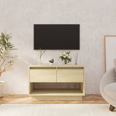 vidaXL sonoma-tölgyszínű forgácslap TV-szekrény 70 x 41 x 44 cm