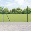 vidaXL Ker&iacute;t&eacute;soszlop Z&ouml;ld 25 x 1,5 m (36 mm r&aacute;cs) Ac&eacute;l