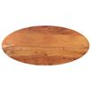 vidaXL t&ouml;m&ouml;r ak&aacute;cfa ov&aacute;lis asztallap 90 x 40 x 3,8 cm
