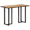vidaXL t&ouml;m&ouml;r mang&oacute;fa &eacute;tkezőasztal 110 x 55 x 75,5 cm