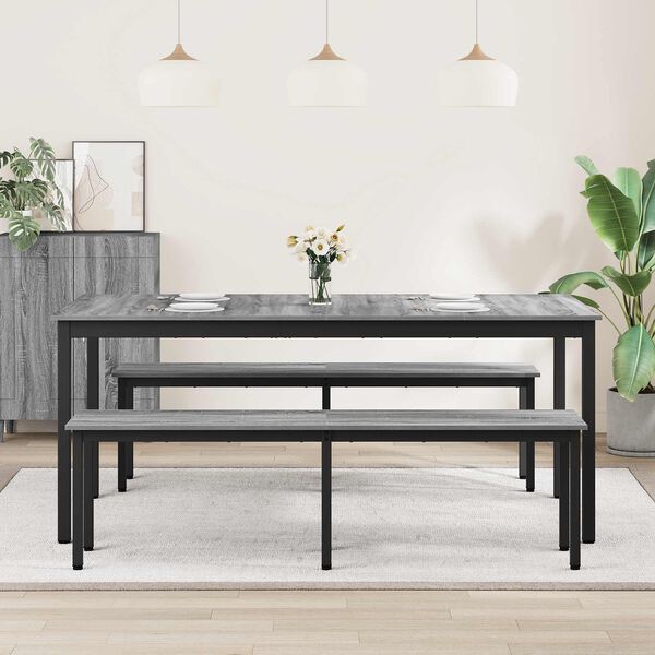 vidaXL &Eacute;tkezőasztalok Faanyag