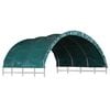 vidaXL z&ouml;ld PVC &aacute;llattart&oacute; s&aacute;tor 3,7 x 3,7 m
