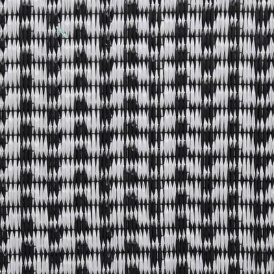vidaXL fekete PP kültéri szőnyeg 80 x 250 cm