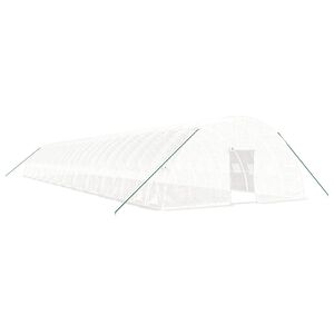 vidaXL feh&eacute;r ac&eacute;lv&aacute;zas melegh&aacute;z 144 m&sup2; 24x6x2,85 m
