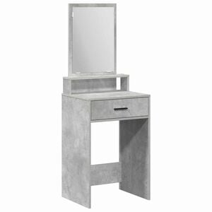vidaXL &Ouml;lt&ouml;zk&ouml;dőasztal Beton Sz&uuml;rke 50 x 41 x 140 cm Szerelt Fa