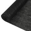 vidaXL fekete HDPE bel&aacute;t&aacute;sg&aacute;tl&oacute; h&aacute;l&oacute; 2 x 25 m 195 g/m&sup2;